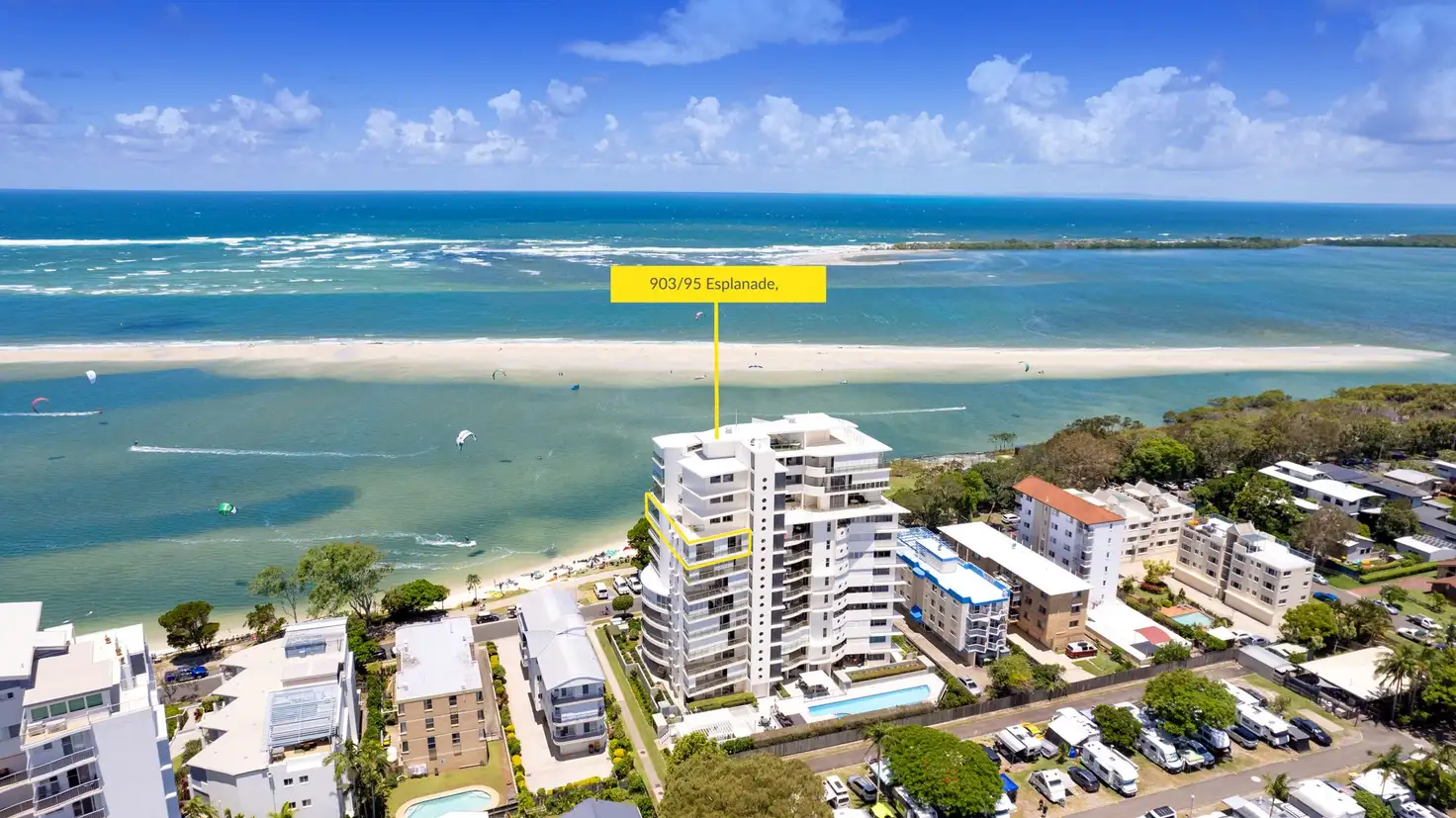 Main view of Homely unit listing, 903/95 Esplanade, Golden Beach QLD 4551