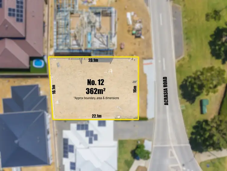 Second view of Homely land listing, 12 Acrasia Road, Baldivis WA 6171