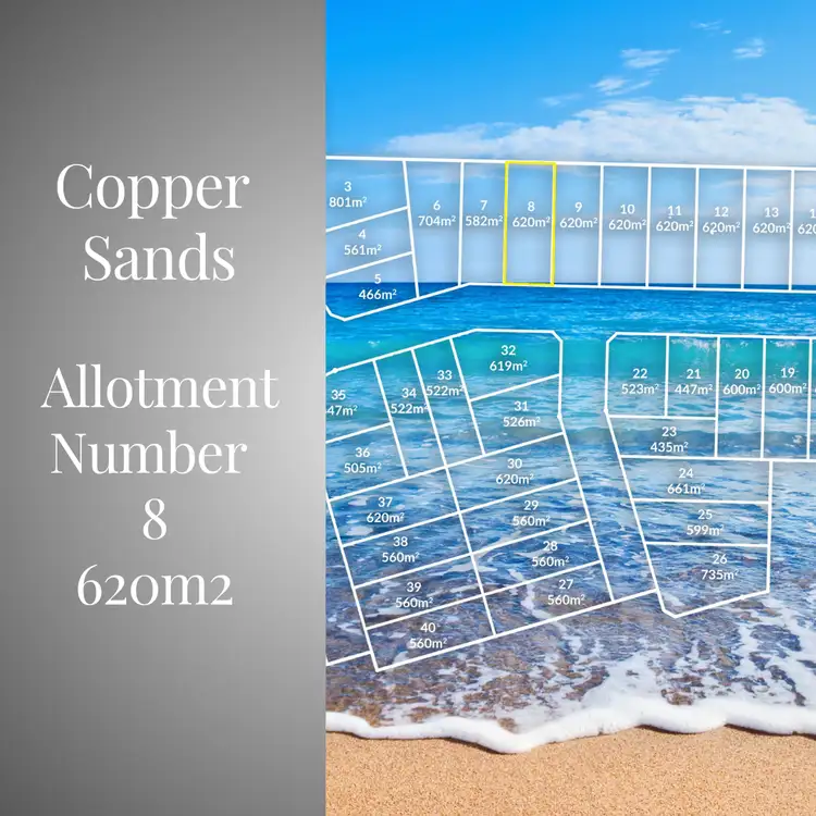 Main view of Homely land listing, Lot 8 Copper Sands, North Beach SA 5556