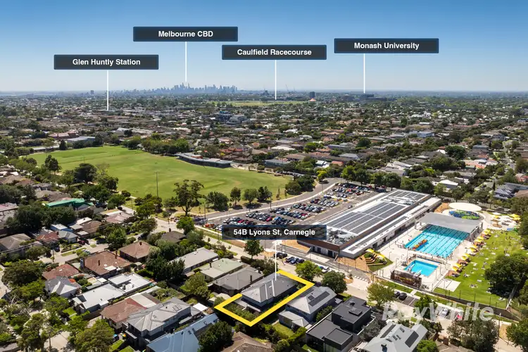 Third view of Homely townhouse listing, 54B Lyons Street, Carnegie VIC 3163