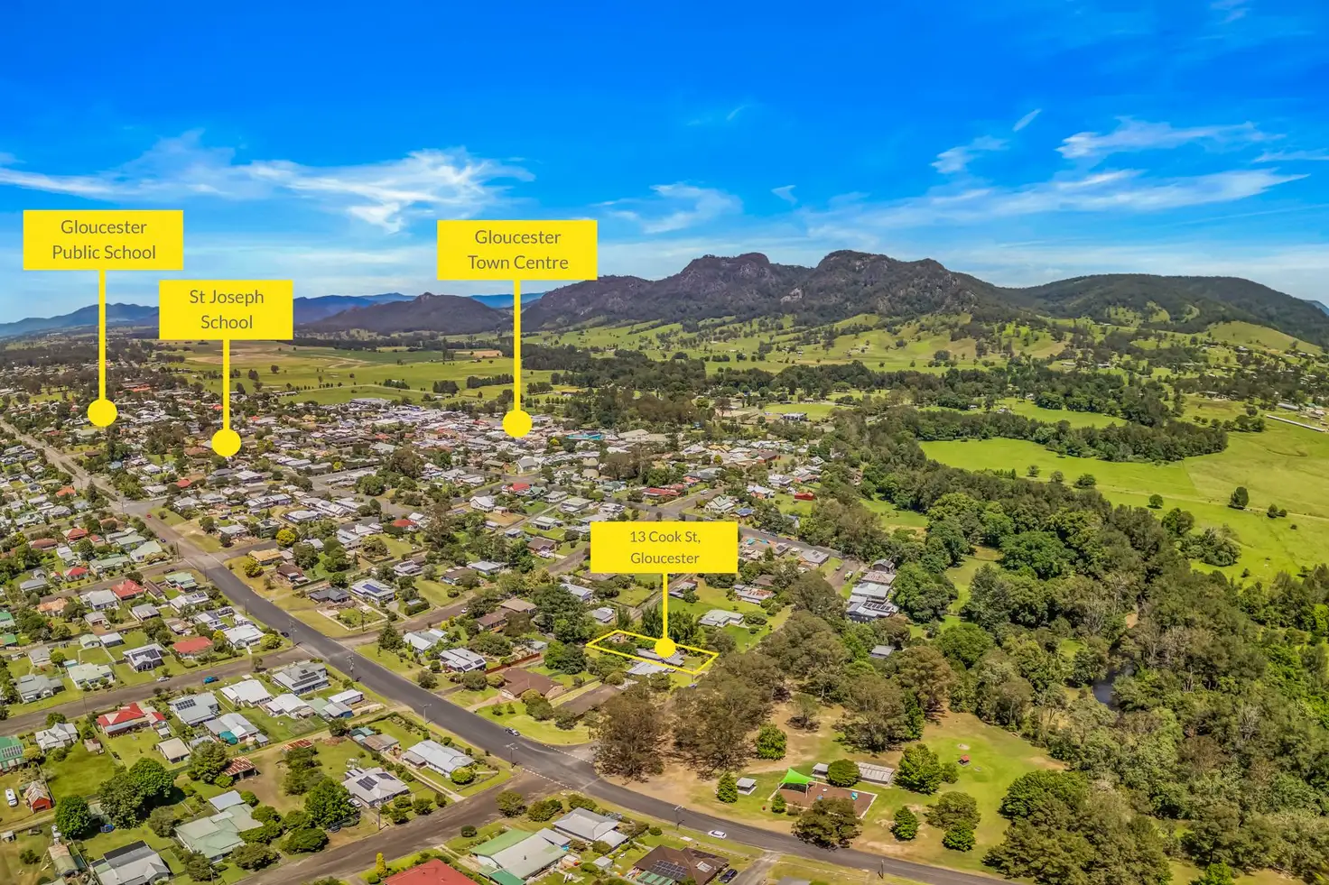 Main view of Homely house listing, 13 Cook Street, Gloucester NSW 2422