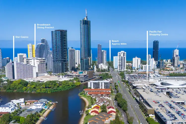 Fifth view of Homely unit listing, 3/23 Hooker Boulevard, Broadbeach Waters QLD 4218