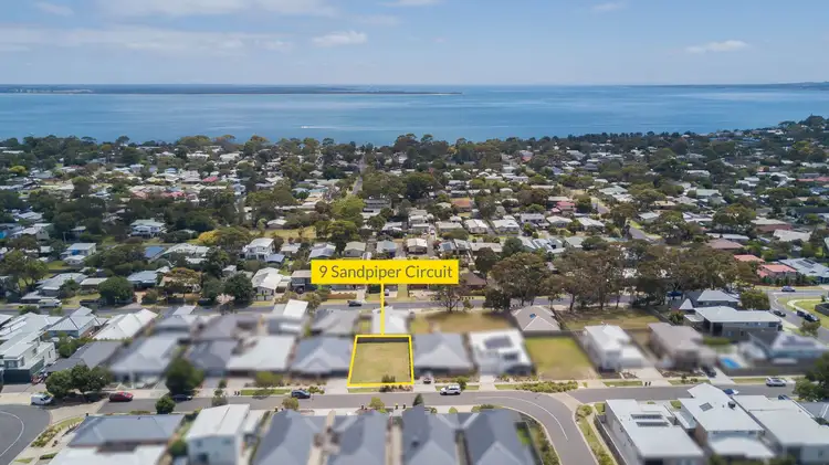 Main view of Homely land listing, 9 Sandpiper Circuit, Cowes VIC 3922