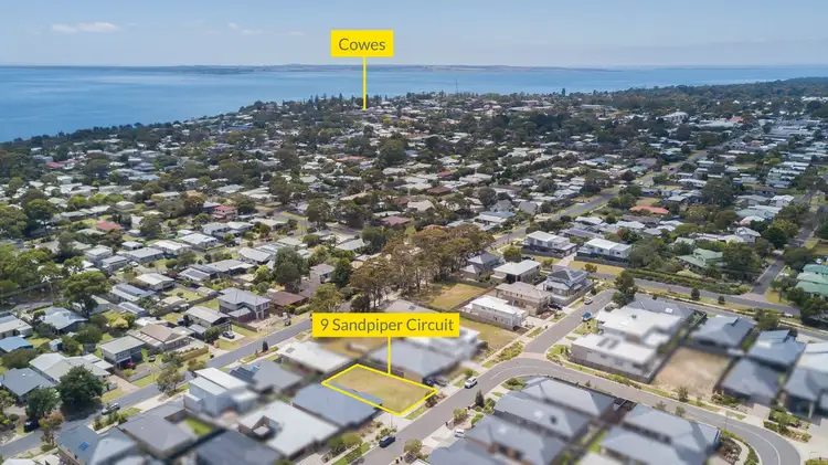 Second view of Homely land listing, 9 Sandpiper Circuit, Cowes VIC 3922