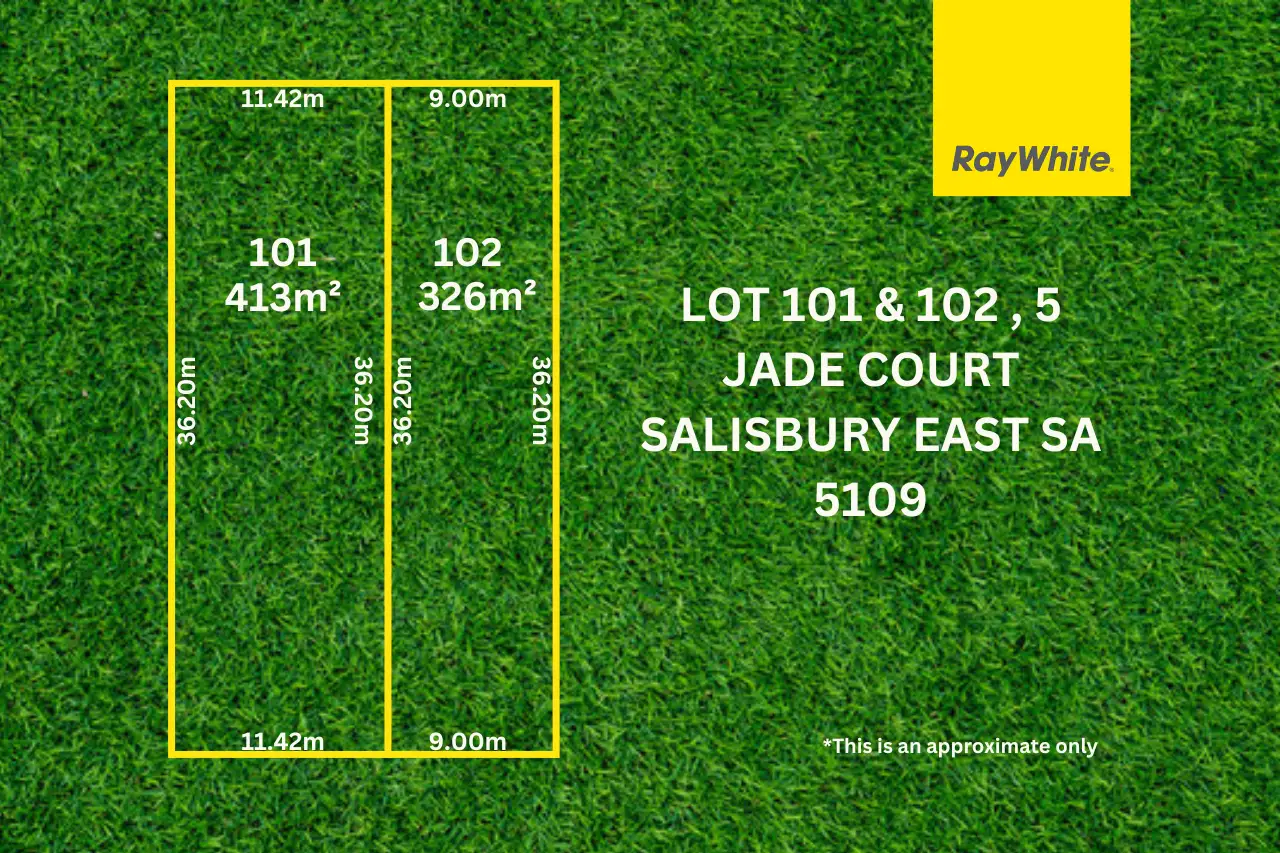 Main view of Homely land listing, LOT 101, 5 5 Jade Court, Salisbury East SA 5109