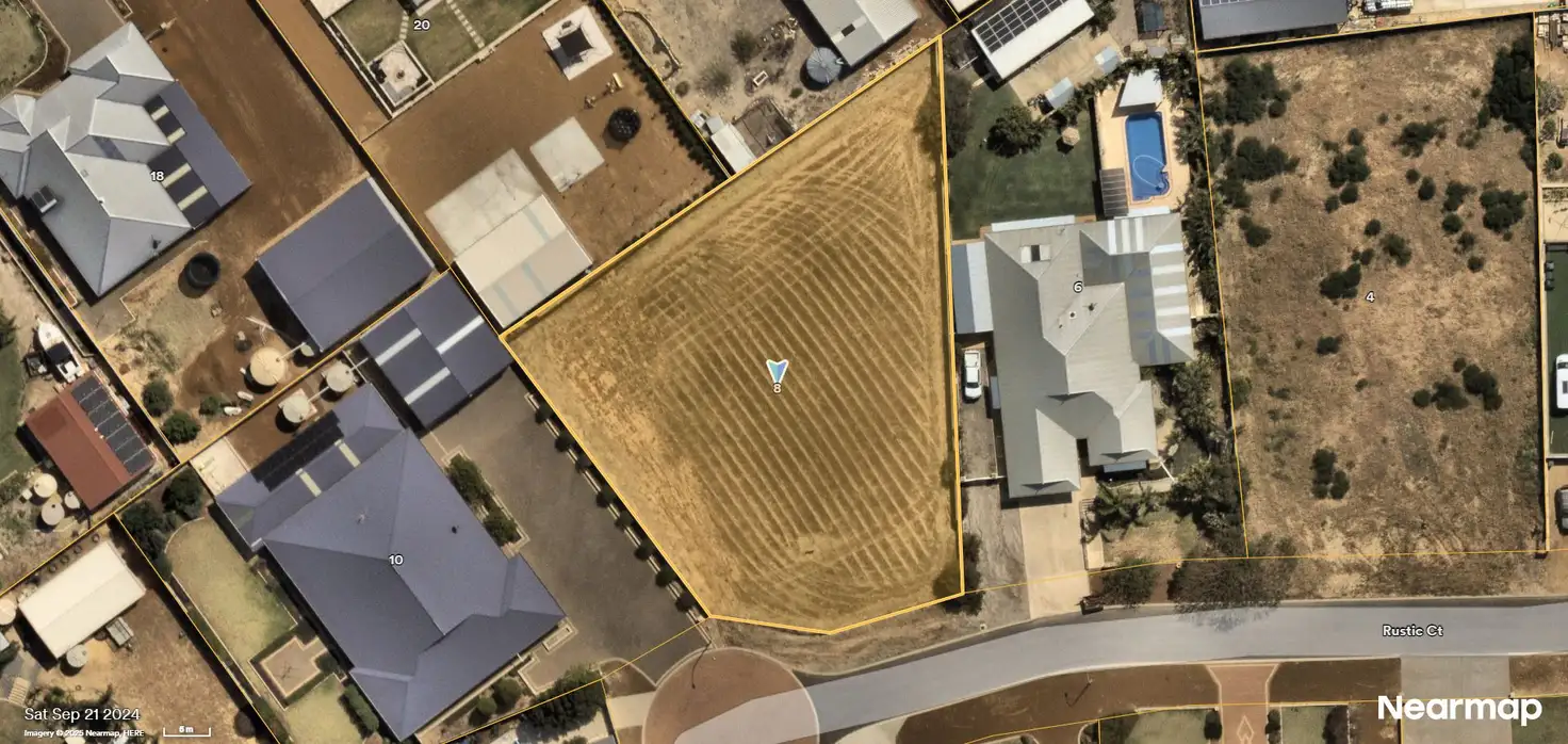 Main view of Homely land listing, 8 Rustic Court, Strathalbyn WA 6530