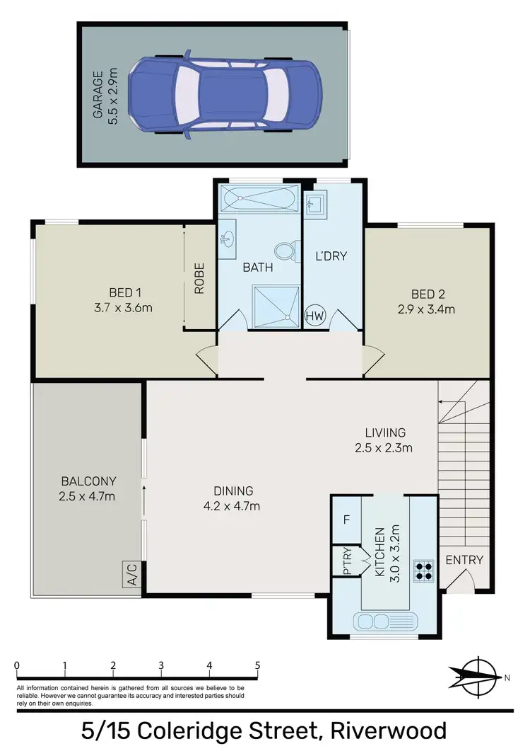 Seventh view of Homely unit listing, 5/15 Coleridge Street, Riverwood NSW 2210