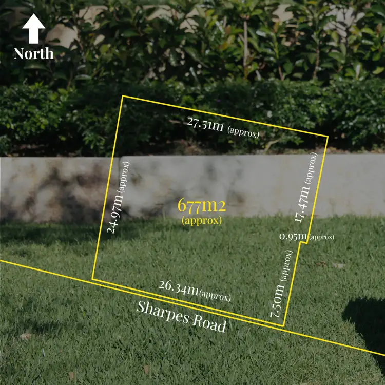 Main view of Homely land listing, LOT 1, 9 Sharpes Road, Miners Rest VIC 3352