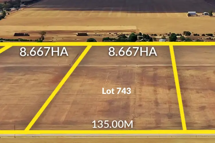 Main view of Homely land listing, Lot 743 Simpkin Road, Korunye SA 5502