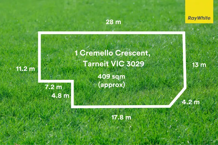 Main view of Homely land listing, 1 Cremello Crescent, Tarneit VIC 3029
