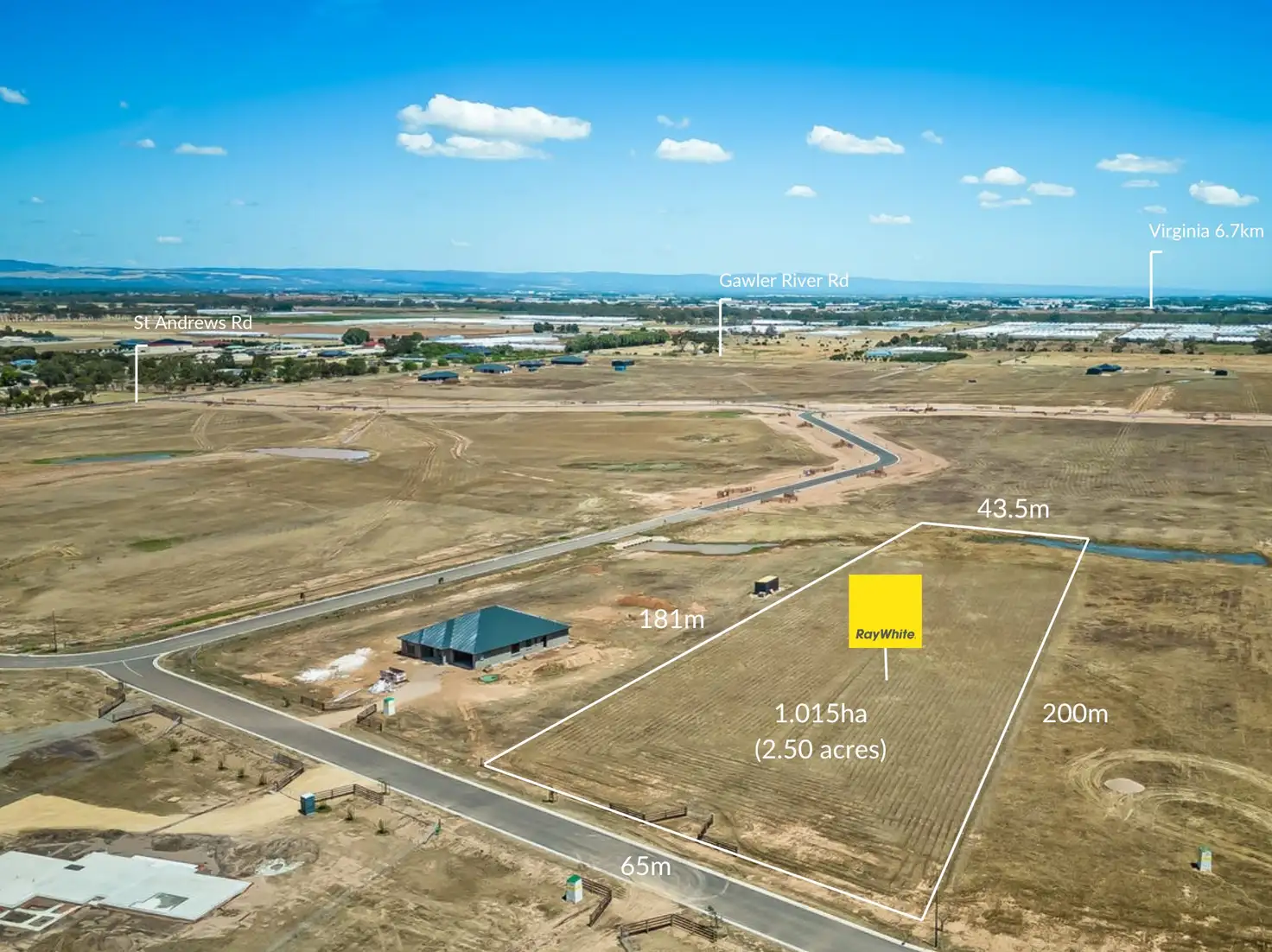 Main view of Homely land listing, 3 Gazzola Court, Lewiston SA 5501