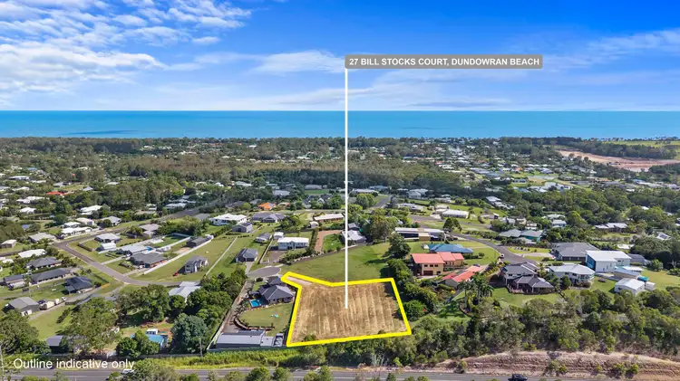 Main view of Homely land listing, 27 Bill Stocks Court, Dundowran Beach QLD 4655