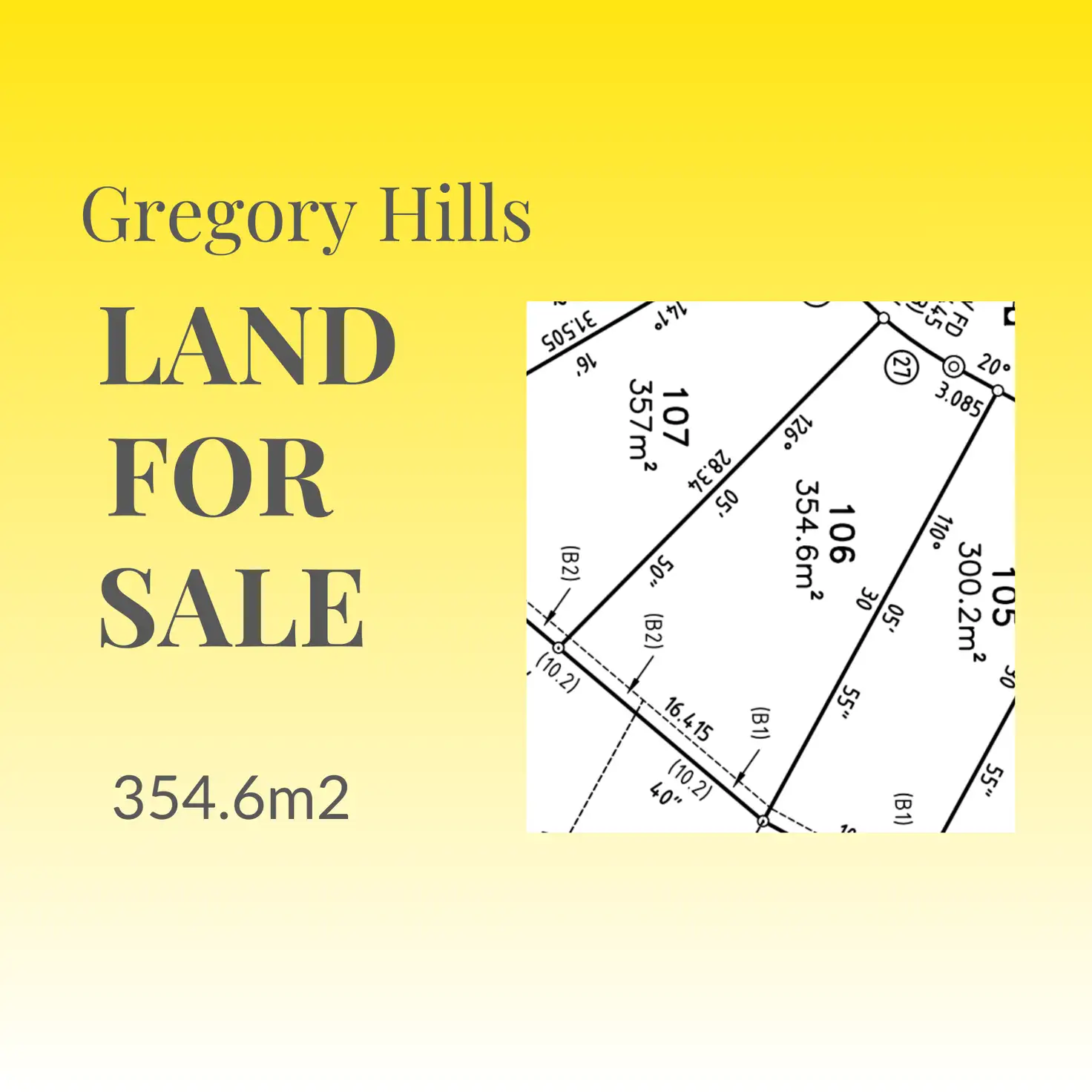 Main view of Homely land listing, LOT 106, 44 Standish Avenue, Gregory Hills NSW 2557