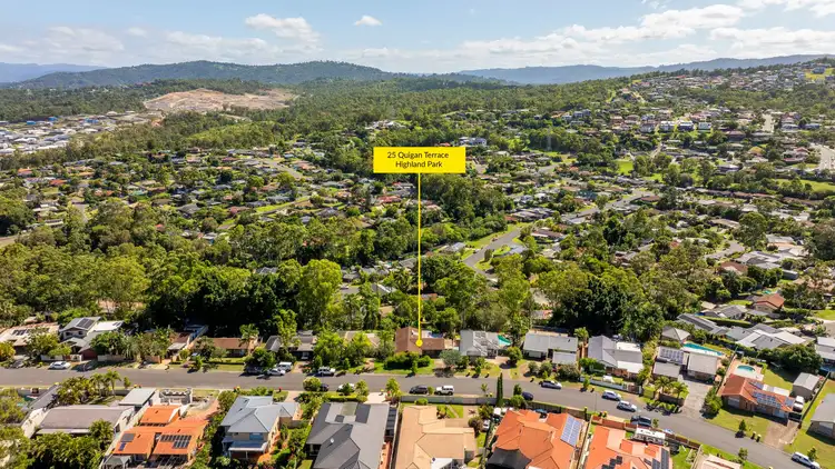 Second view of Homely house listing, 25 Quigan Terrace, Highland Park QLD 4211