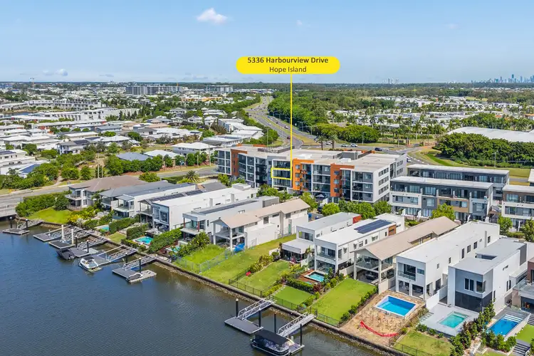 Main view of Homely unit listing, 5336 Harbourview Drive, Hope Island QLD 4212