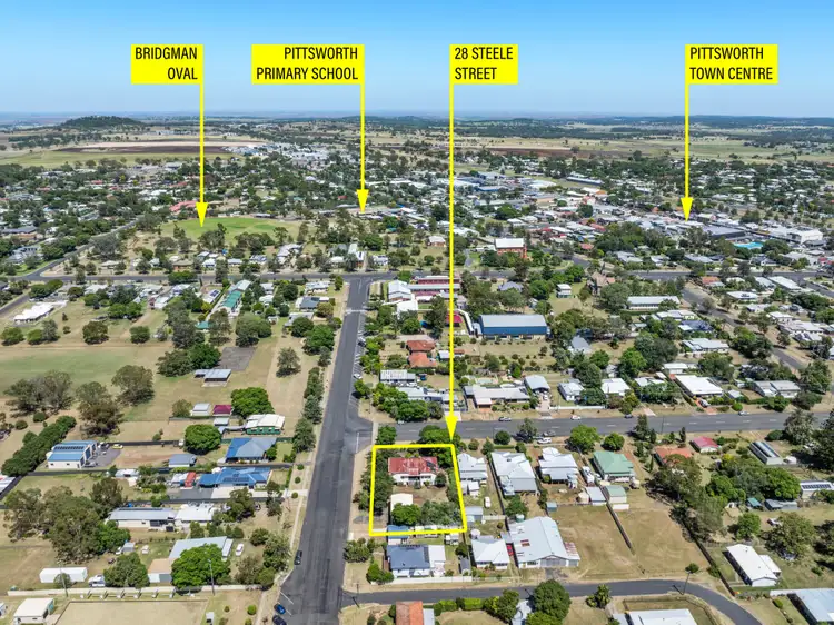 Second view of Homely house listing, 28 Steele Street, Pittsworth QLD 4356