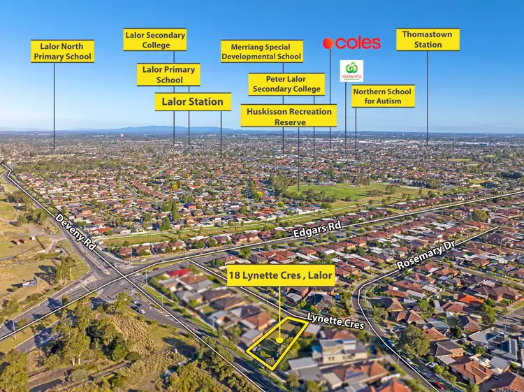 Second view of Homely land listing, 18 Lynette Crescent, Lalor VIC 3075