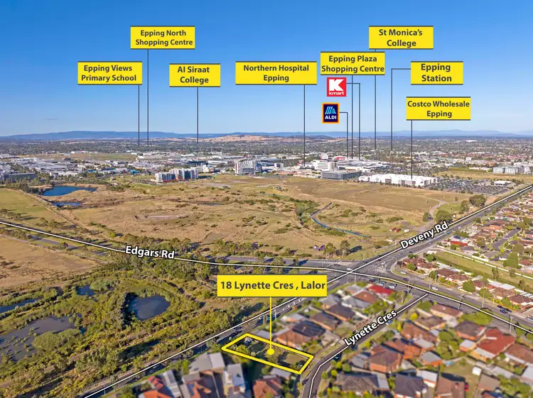 Third view of Homely land listing, 18 Lynette Crescent, Lalor VIC 3075