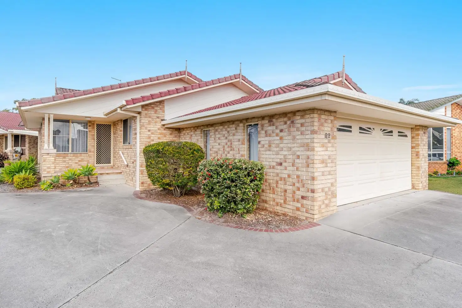 Main view of Homely semi-detached listing, 1/22 Melaleuca Drive, Yamba NSW 2464