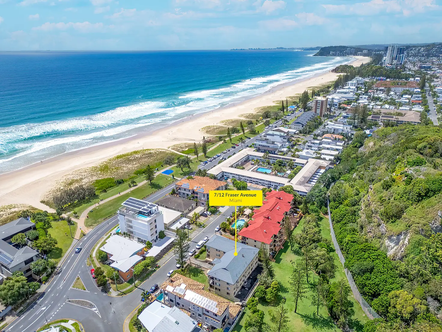 Main view of Homely apartment listing, 7/12 Fraser Avenue, Miami QLD 4220