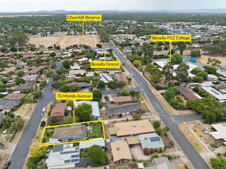 Second view of Homely house listing, 76 Monds Avenue, Benalla VIC 3672