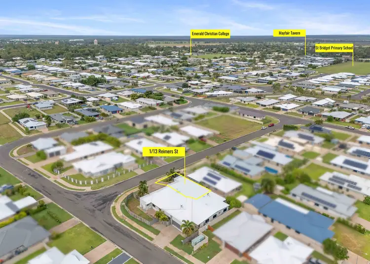 Second view of Homely house listing, 1/13 Reimers Street, Emerald QLD 4720