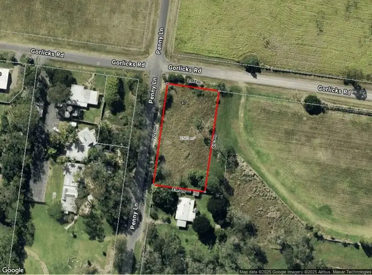 Main view of Homely land listing, 47 Penny Lane, Branyan QLD 4670