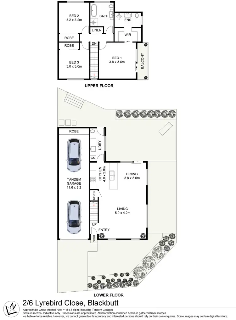 Second view of Homely house listing, 2/6 Lyrebird Close, Blackbutt NSW 2529