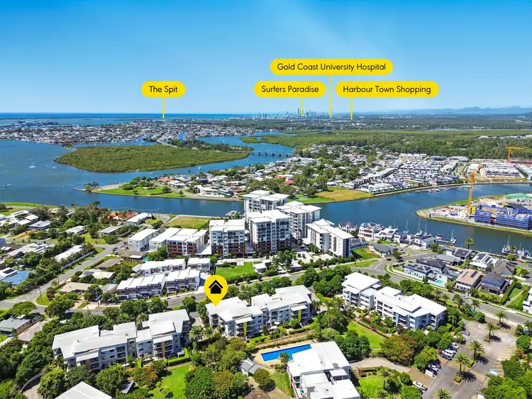 Third view of Homely apartment listing, 737/64-66 Sickle Avenue, Hope Island QLD 4212