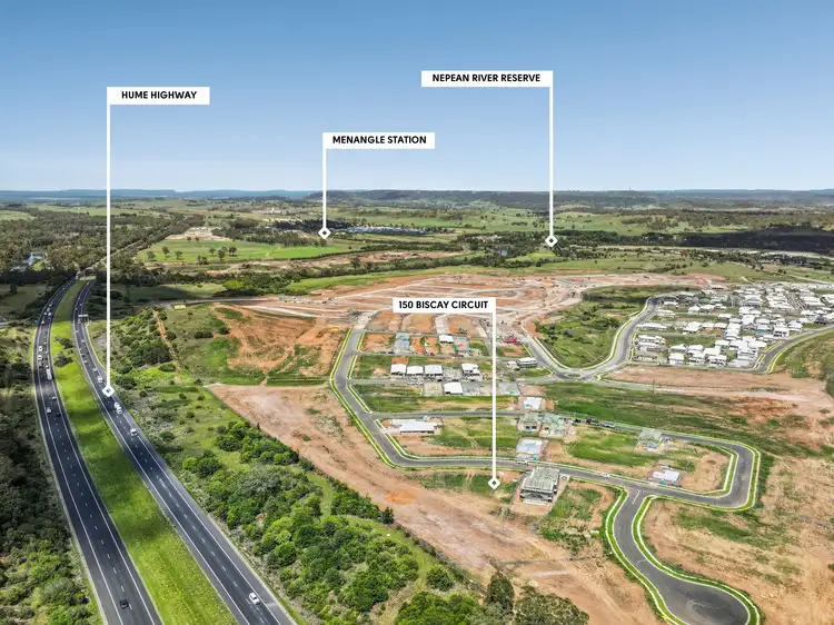 Second view of Homely land listing, 150 Biscay Circuit, Menangle Park NSW 2563