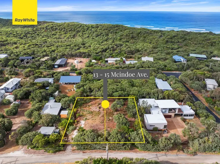 Main view of Homely land listing, 13-15 Mcindoe Avenue, Venus Bay VIC 3956