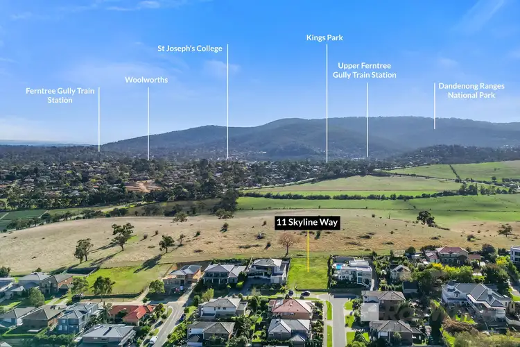 Second view of Homely land listing, 11 Skyline Way, Lysterfield VIC 3156