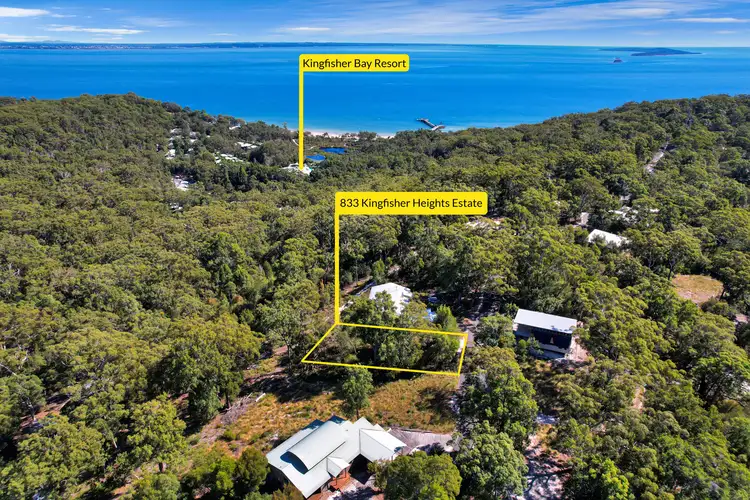 Main view of Homely land listing, 833 Kingfisher Heights Drive, Fraser Island QLD 4581