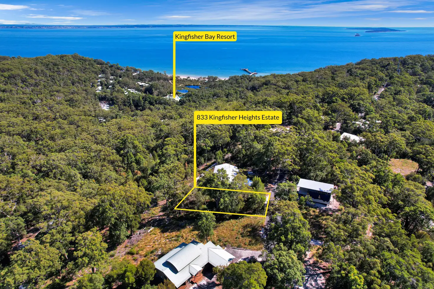 Main view of Homely land listing, 833 Kingfisher Heights Drive, Fraser Island QLD 4581