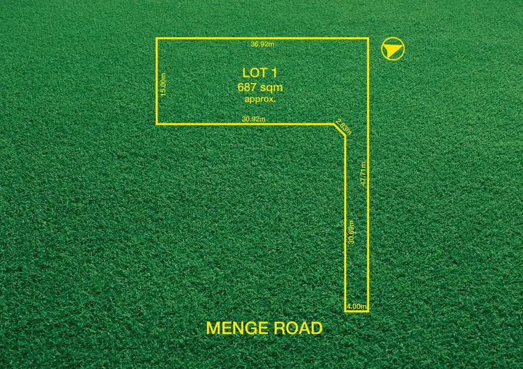 Main view of Homely land listing, Proposed lot 1/102 Menge Road, Tanunda SA 5352