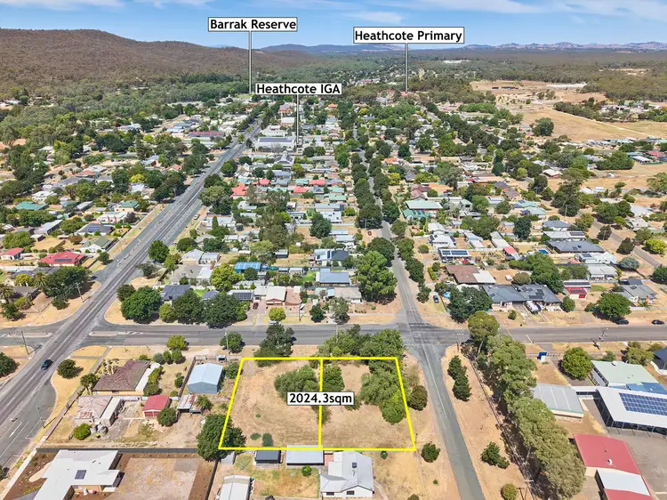Main view of Homely land listing, 16 Pohlman Street, Heathcote VIC 3523