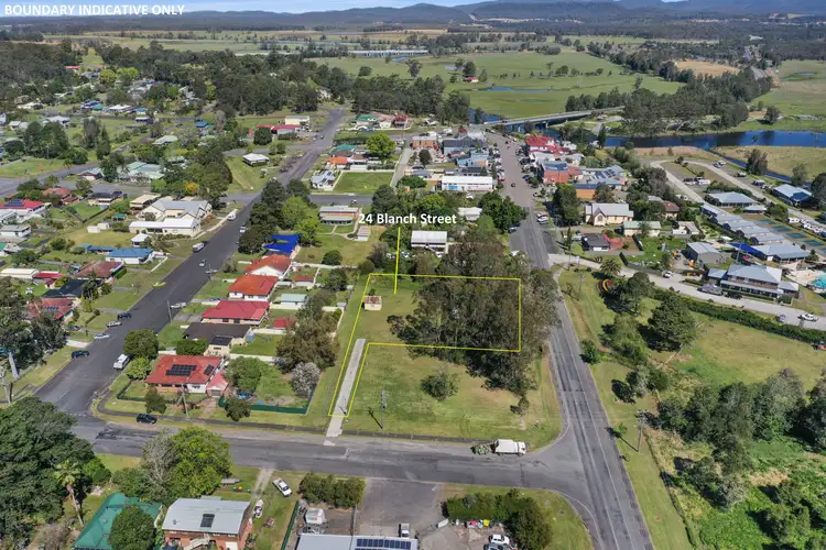 Main view of Homely land listing, 24 Blanch Street, Bulahdelah NSW 2423