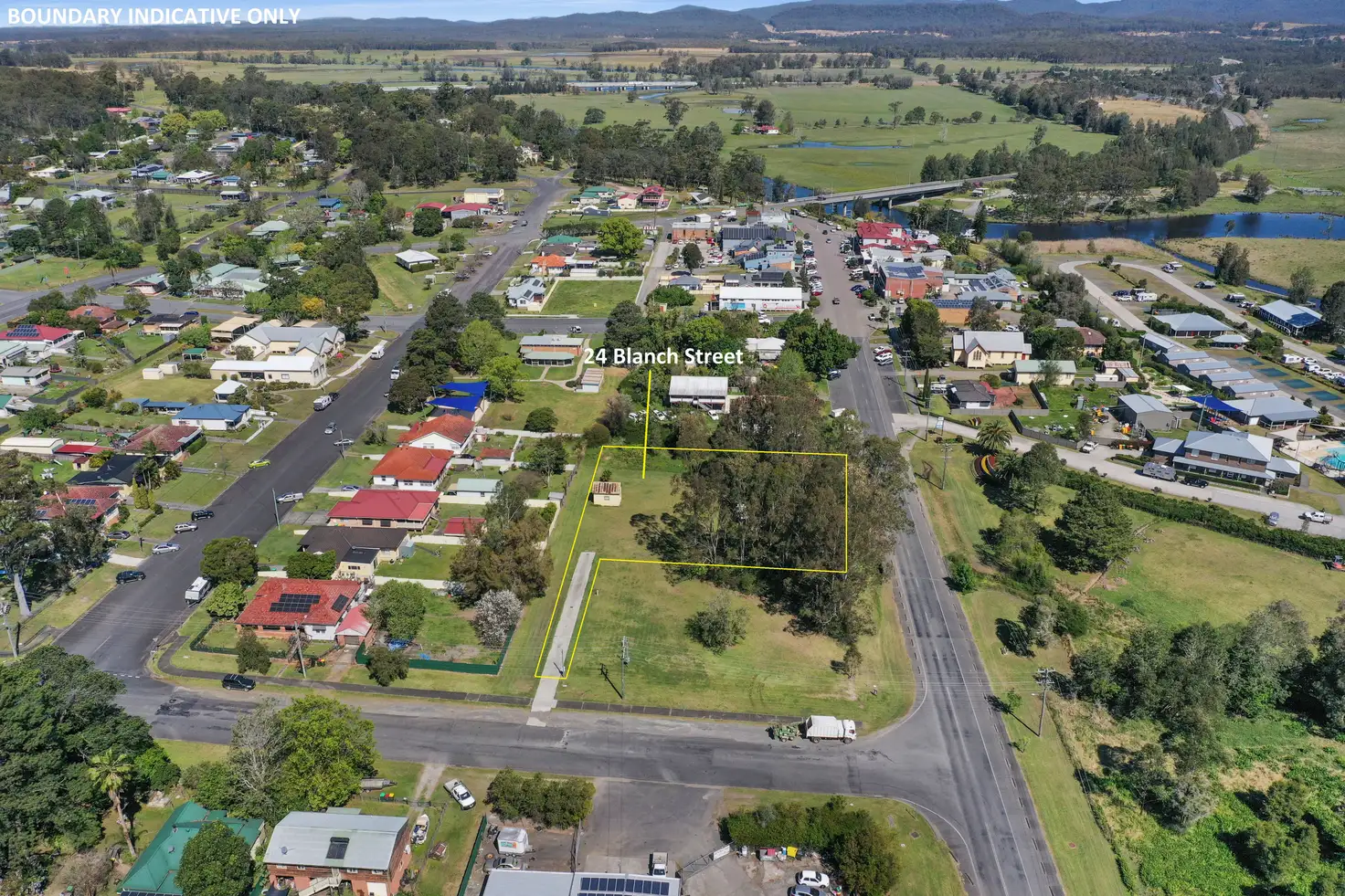 Main view of Homely land listing, 24 Blanch Street, Bulahdelah NSW 2423