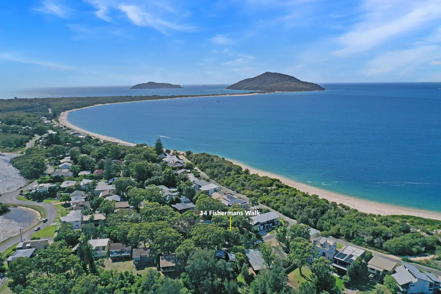 Main view of Homely house listing, 14 Fishermans Walk, Hawks Nest NSW 2324