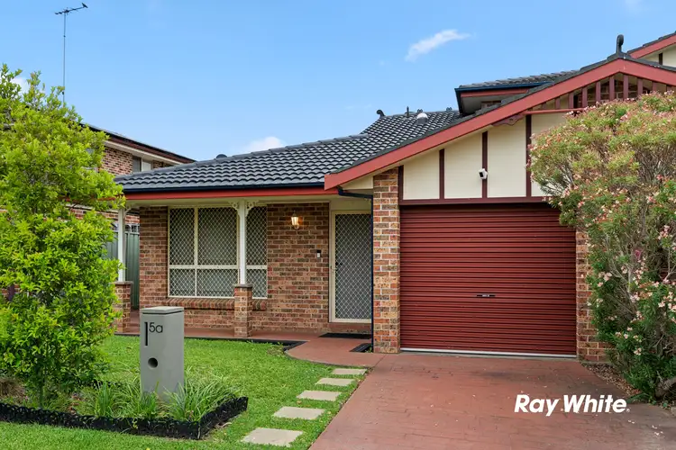 Main view of Homely semi-detached listing, 5A Lakewood Drive, Woodcroft NSW 2767