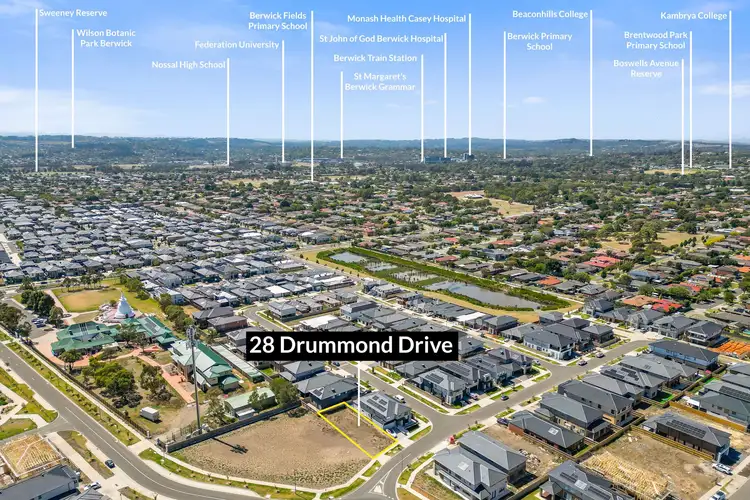 Second view of Homely land listing, 28 Drummond Drive, Berwick VIC 3806