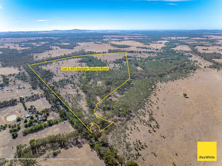 Main view of Homely land listing, LOT 2, 551 Axedale-Toolleen Road, Axedale VIC 3551