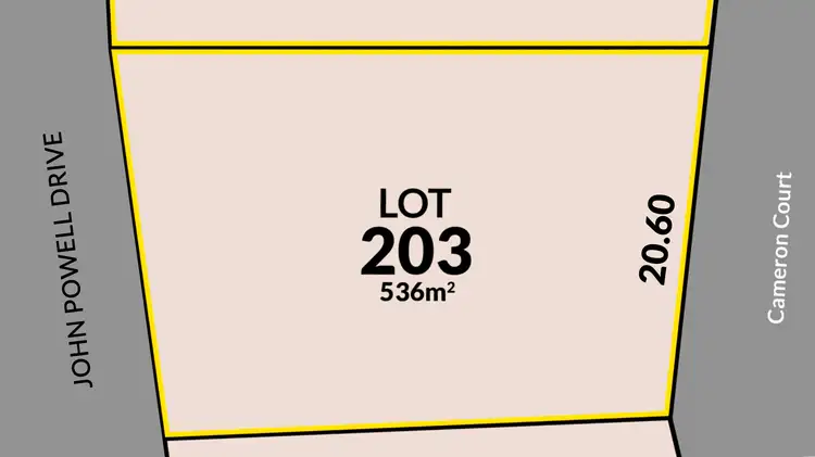 Second view of Homely land listing, LOT 203 Cameron Court, Mount Gambier SA 5290