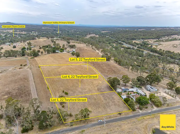 Fourth view of Homely land listing, LOT 1,4,5, 22 Twyford Street, Harcourt VIC 3453