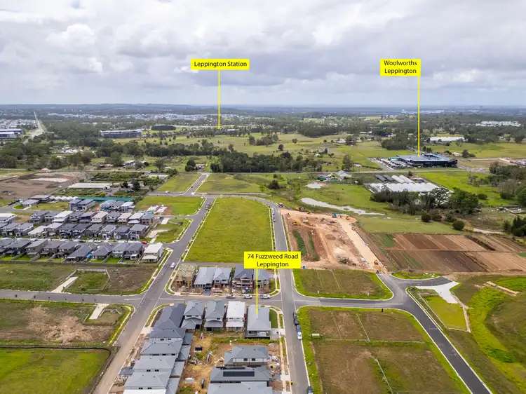 Second view of Homely house listing, 74 Fuzzweed Road, Leppington NSW 2179