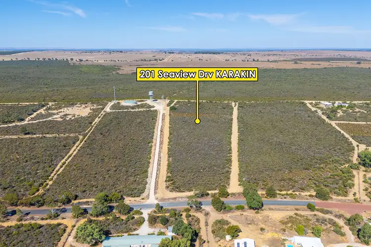 Main view of Homely land listing, 201 SEAVIEW Drive, Karakin WA 6044