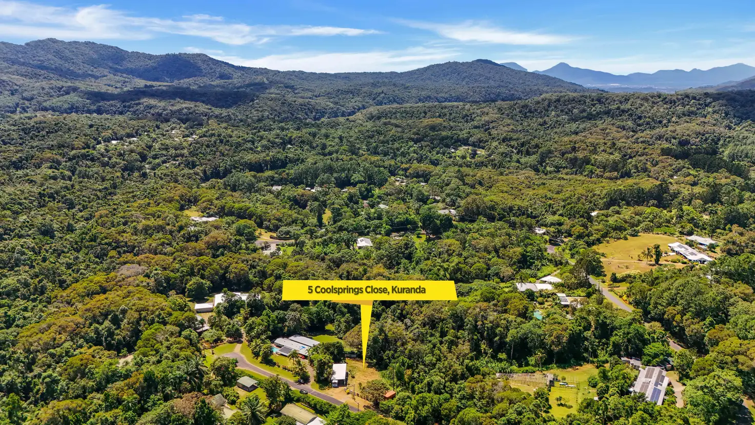 Main view of Homely land listing, 5 Coolsprings Close, Kuranda QLD 4881