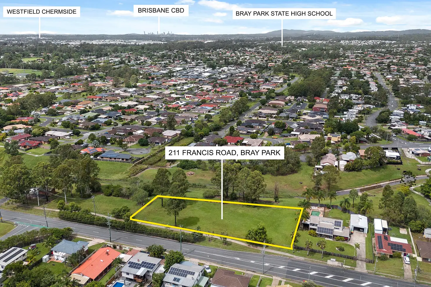 Main view of Homely land listing, 211 Francis Road, Bray Park QLD 4500
