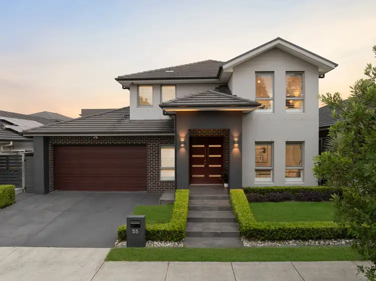 Main view of Homely house listing, 55 Amberley Street, Gledswood Hills NSW 2557