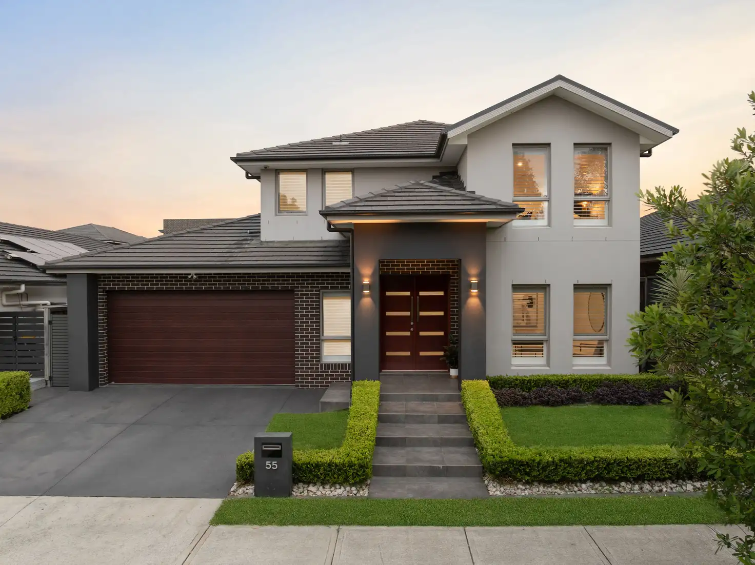 Main view of Homely house listing, 55 Amberley Street, Gledswood Hills NSW 2557